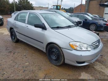  Salvage Toyota Corolla