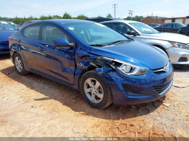  Salvage Hyundai ELANTRA