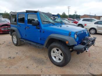  Salvage Jeep Wrangler