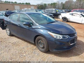  Salvage Chevrolet Cruze