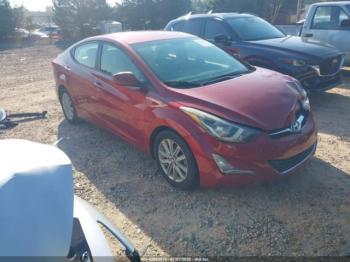  Salvage Hyundai ELANTRA