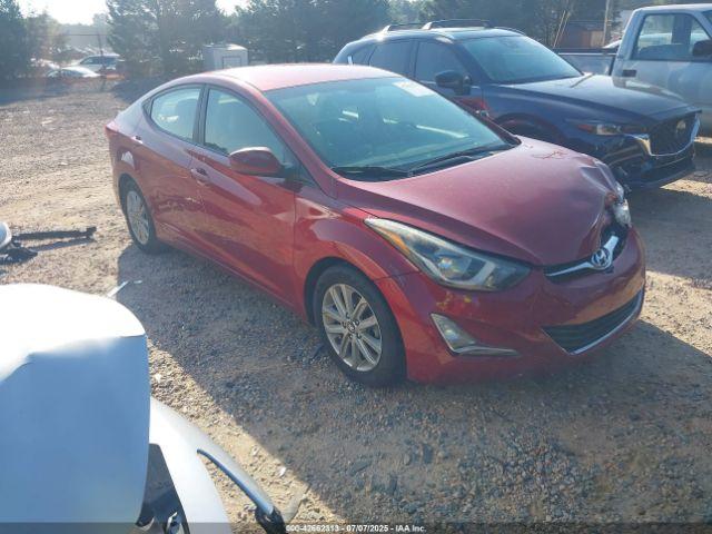  Salvage Hyundai ELANTRA