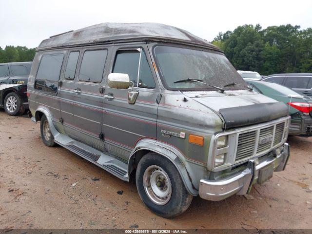  Salvage GMC Rally Wagon   Van