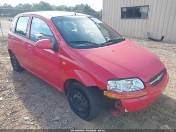  Salvage Chevrolet Aveo