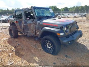  Salvage Jeep Wrangler