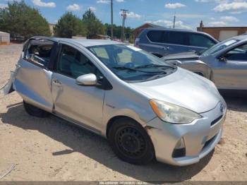  Salvage Toyota Prius c