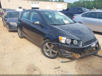  Salvage Chevrolet Sonic