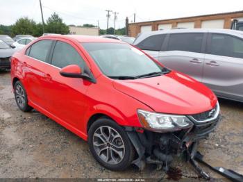  Salvage Chevrolet Sonic