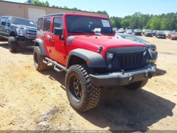  Salvage Jeep Wrangler