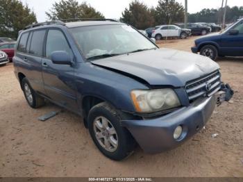  Salvage Toyota Highlander