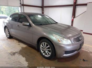  Salvage INFINITI G37x