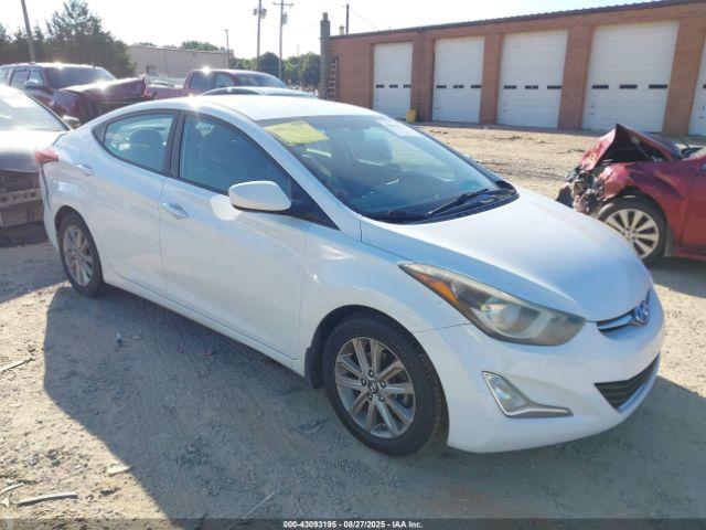 Salvage Hyundai ELANTRA