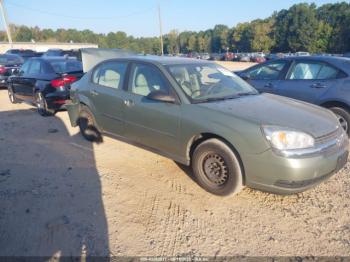  Salvage Chevrolet Malibu