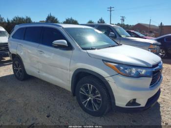  Salvage Toyota Highlander