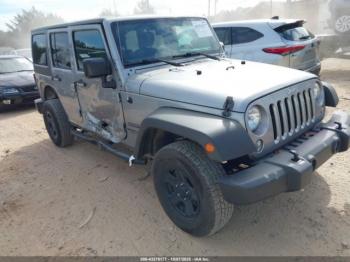  Salvage Jeep Wrangler