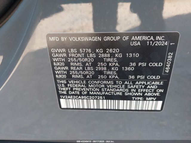 Volkswagen Atlas 2.0t Sel R-line Black Image 7