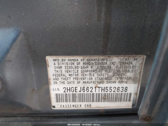 Honda Civic Dx Image 12