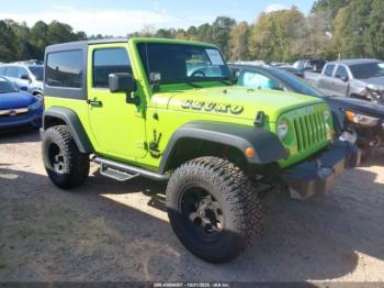  Salvage Jeep Wrangler