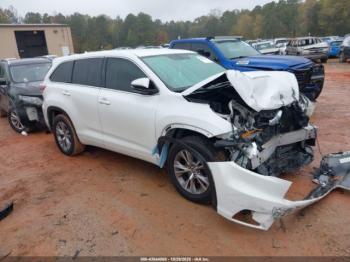  Salvage Toyota Highlander