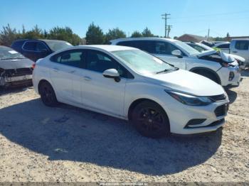  Salvage Chevrolet Cruze