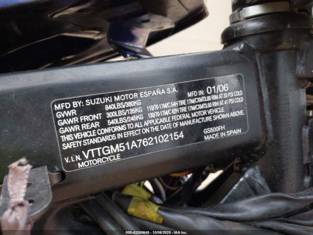 Suzuki Gs500 Fk Image 7