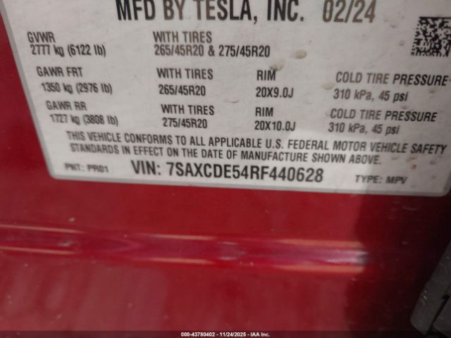 Tesla Model X Long Range Image 8