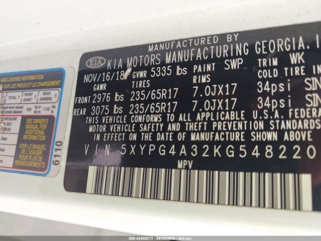 Kia Sorento 2.4l Lx Image 8