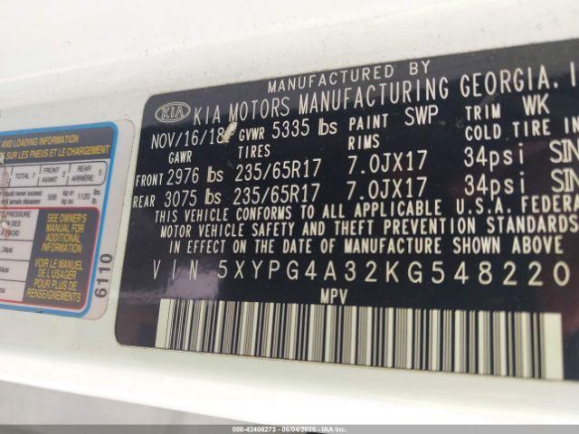 Kia Sorento 2.4l Lx Image 8