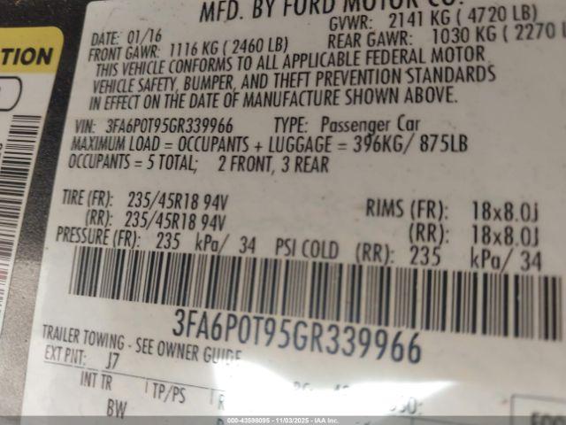 Ford Fusion Se Image 18