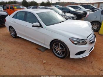  Salvage Mercedes-Benz E-Class