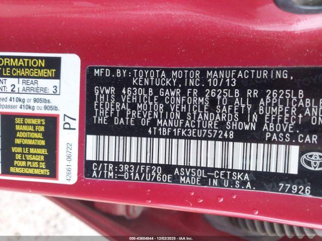 Toyota Camry Se Image 17