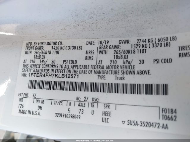 Ford Ranger Lariat Image 15