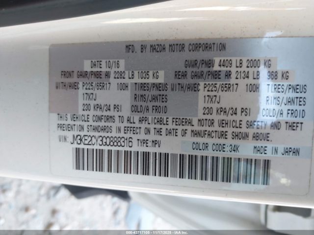 Mazda Cx Touring Image 3