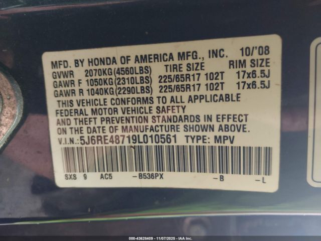 Honda CR-V Ex-l Image 6