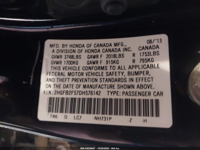 Honda Civic Lx Image 2