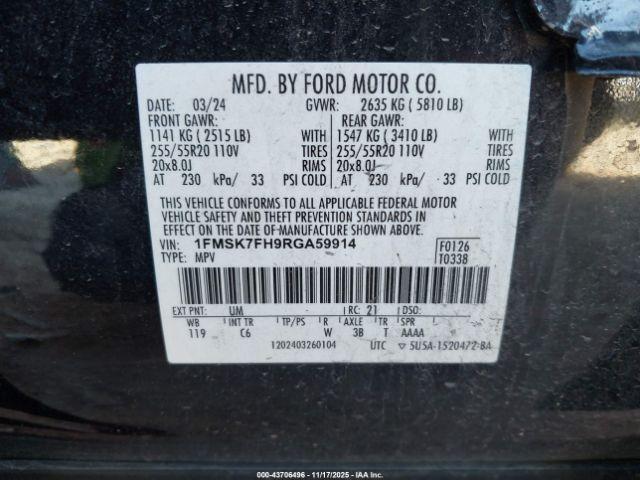 Ford Explorer Limited Image 14