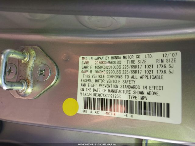 Honda CR-V Ex-l Image 9