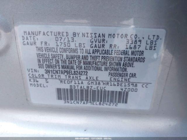 Nissan Versa 1.6 Sv Image 16