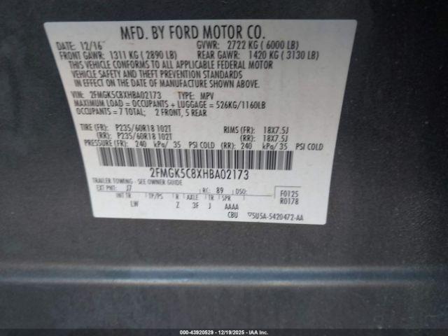 Ford Flex Sel Image 8