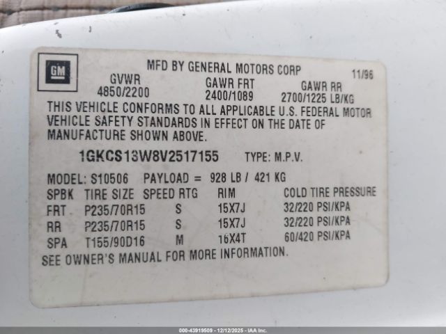 GMC Jimmy Sls Image 4