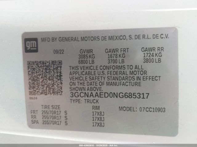 Chevrolet Silverado 1500 2wd  Long Bed Wt Image 7