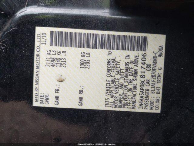 Nissan Maxima 3.5 Sv Image 9