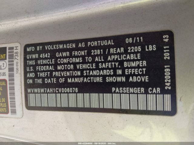 Volkswagen Eos Komfort Image 14