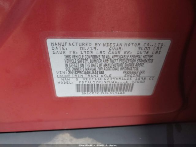 Nissan Kicks Sv Image 10