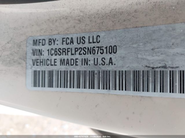 Ram 1500 Rebel  4x4 5'7 Box Image 5