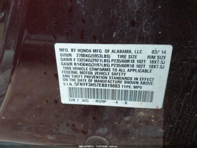 Honda Pilot Ex-l Image 12