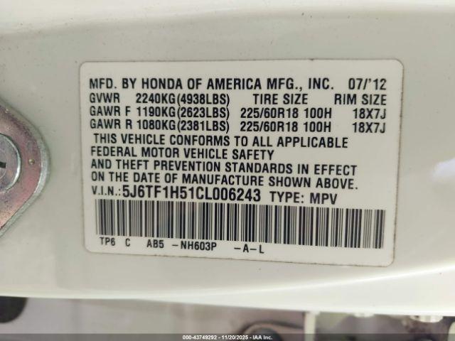 Honda Crosstour Ex-l Image 11