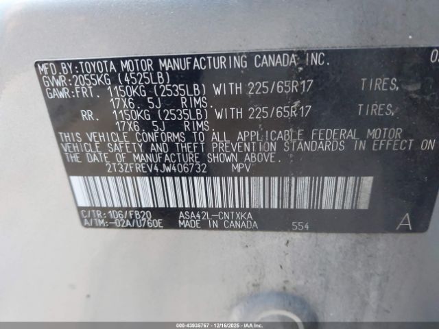 Toyota RAV4 Le Image 9