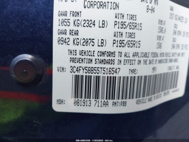 Chrysler PT Cruiser Touring Image 13