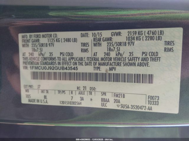 Ford Escape Titanium Image 5